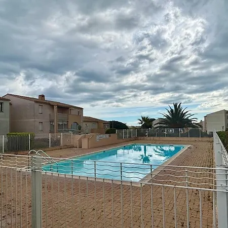 Appartamento 2-room In Residence, Pool, Parking, Air Conditioning, Wifi Agde