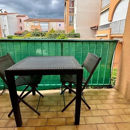 2-room In Residence, Pool, Parking, Air Conditioning, Wifi *